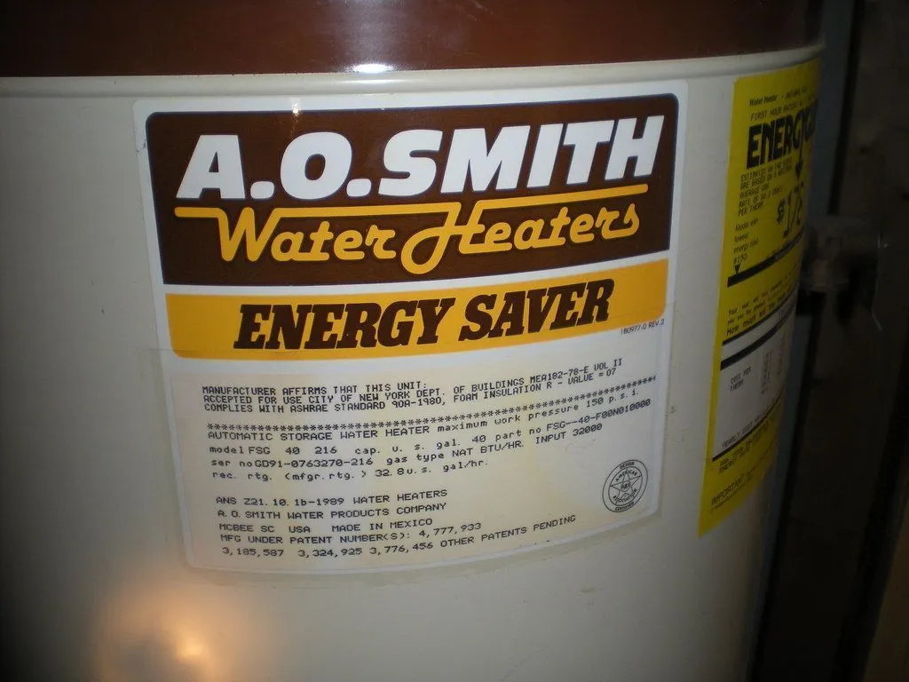 AO Smith Water Heater - Tankless Hot Water